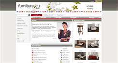 Desktop Screenshot of cz.furniture.eu