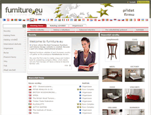 Tablet Screenshot of cz.furniture.eu