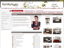 Tablet Screenshot of es.furniture.eu