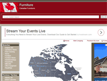 Tablet Screenshot of furniture.cx