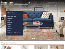 Tablet Screenshot of furniture.com