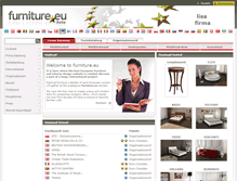 Tablet Screenshot of ee.furniture.eu